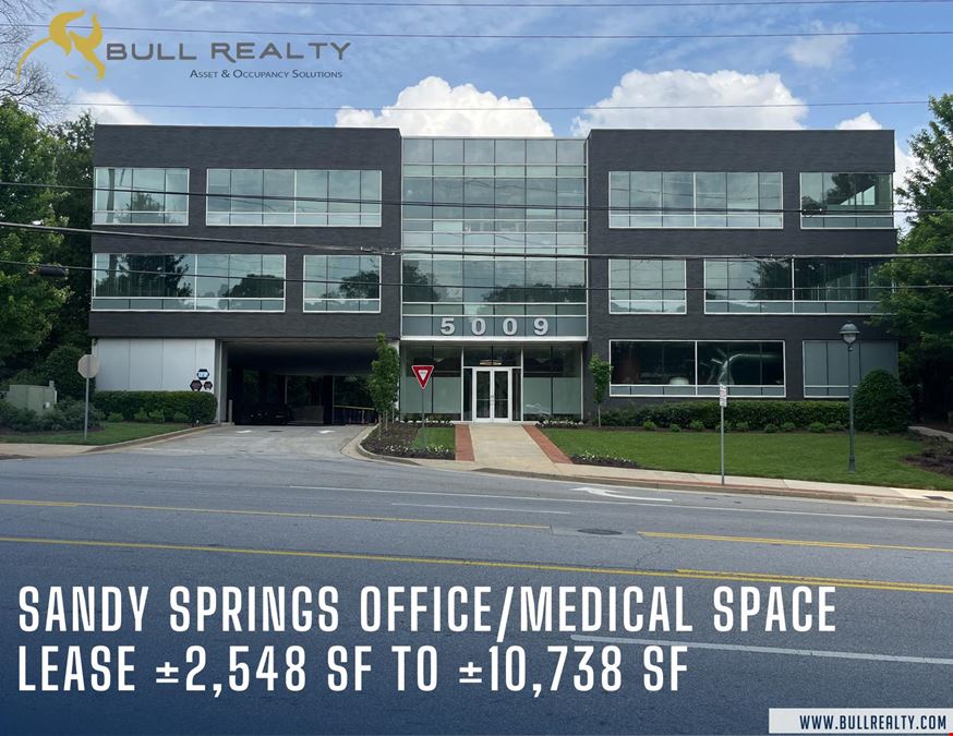 Sandy Springs Office/Medical Space | Lease ±2,548 SF to ±10,738 SF