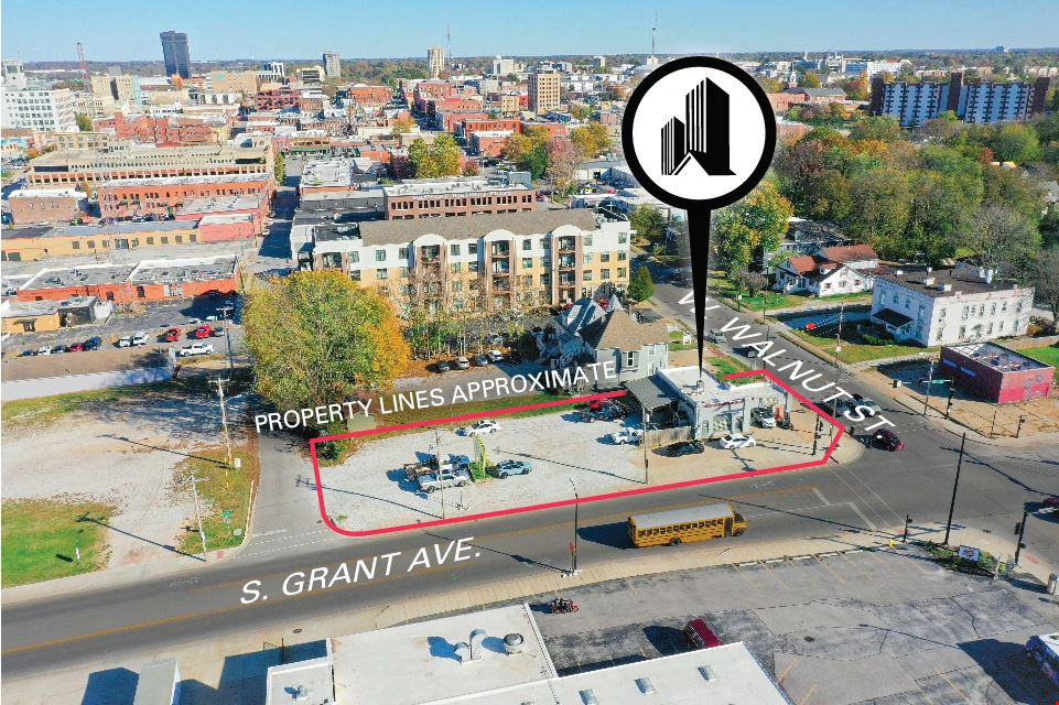 1,096 SF Retail Building For Sale GAP A on Grant & Walnut