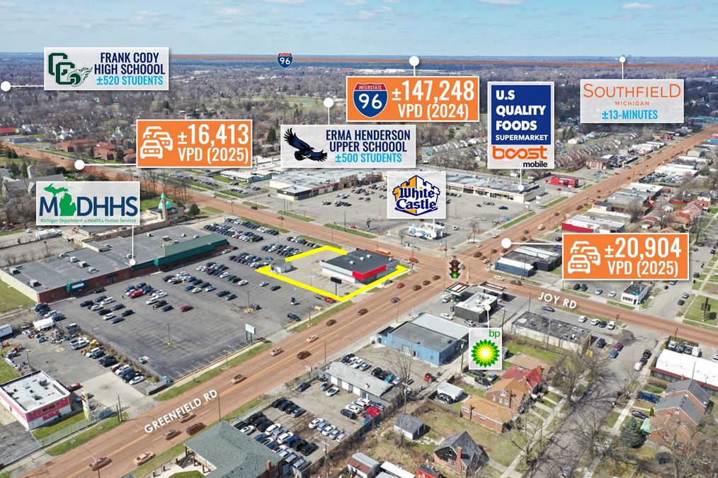 REIT Sale | Former Advance Auto Parts | 37K VPD | Detroit