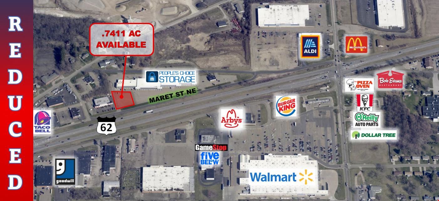 .74 AC RETAIL ZONED LAND FOR SALE