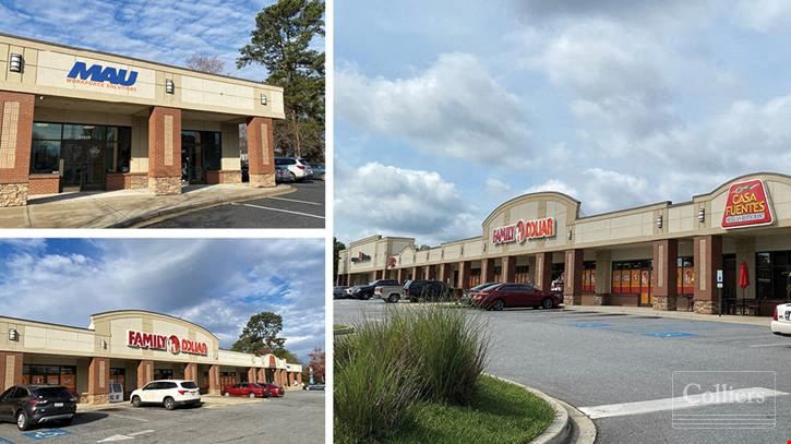 Retail Space for Lease in Pruitt Shopping Center in Anderson