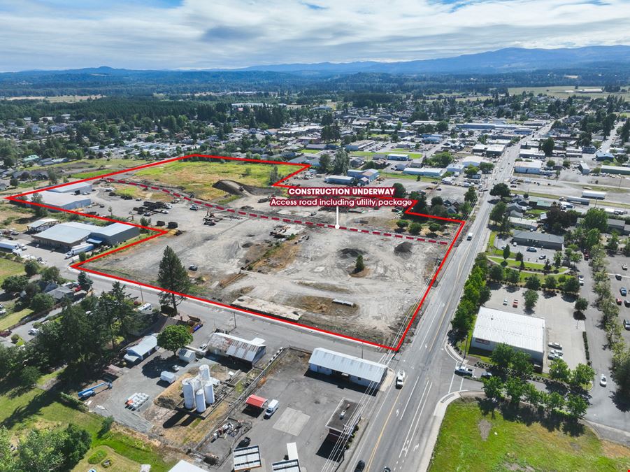 Industrial Lots in Wide Range of Sizes