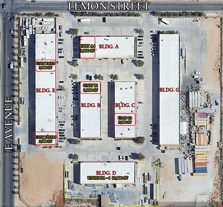 Prime Industrial Space for Lease 17229 Lemon St.