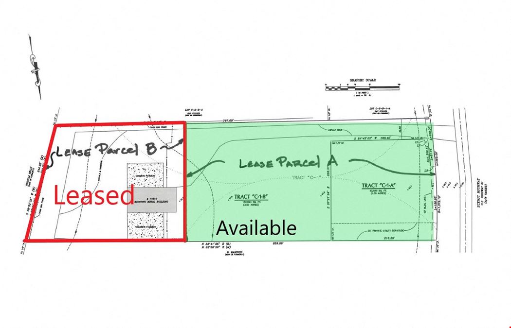 Approx. 3.0 Acre Laydown Yard - Zoned M1