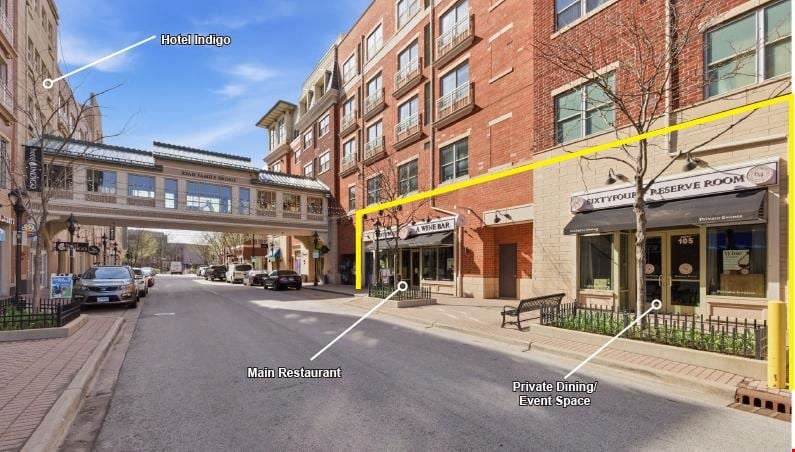 Prime Downtown Naperville Restaurant Space for Lease