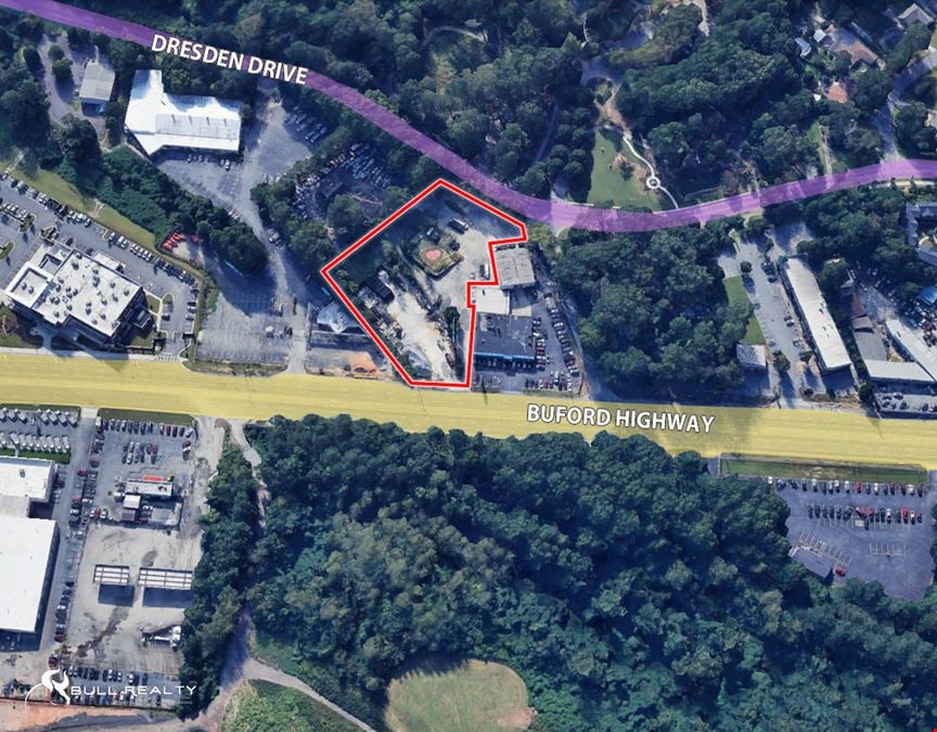 Chamblee Redevelopment Site |  ±1.90 Acres | For Sale or Ground Lease