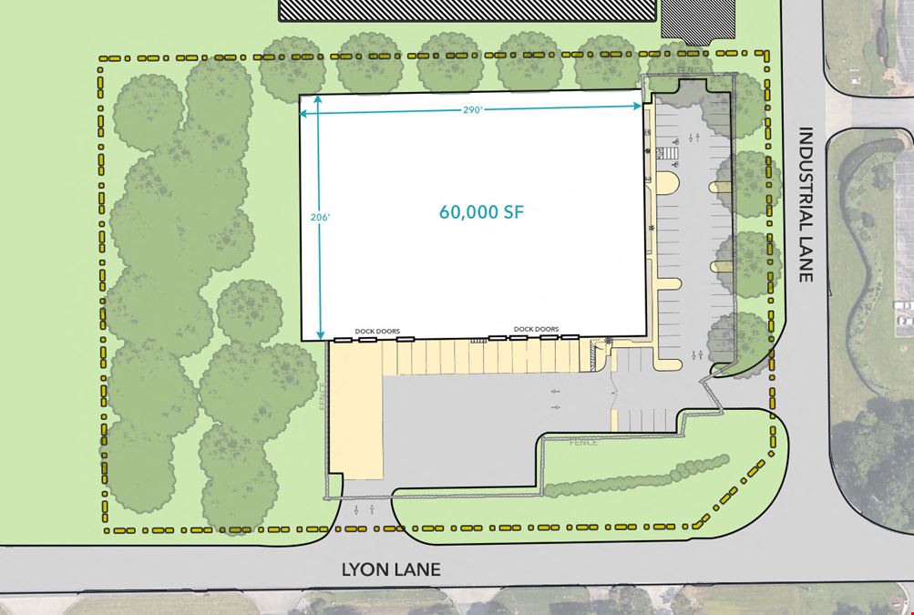 Freestanding 60,000 SF Warehouse Oxmoor Industrial Park