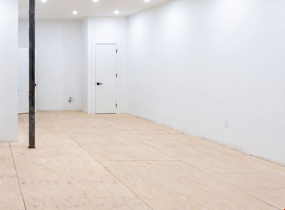 450 SF | 99 Ralph Avenue | Prime Bed-Stuy Retail Space With Backyard & Glass Storefront for Lease
