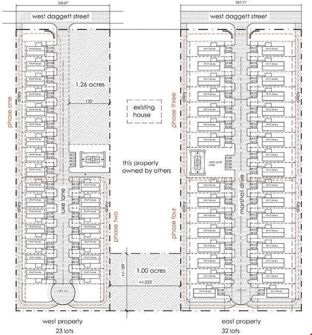 15.05 AC Zoned for Residential Development