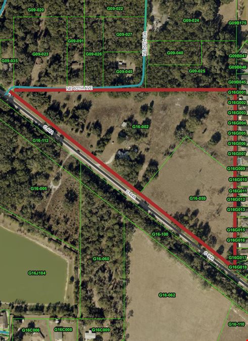 16 Acres boarders The Villages