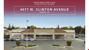 4077 W. Clinton Ave., Fresno, CA - Former 24,368± SF CVS Pharmacy For Sale