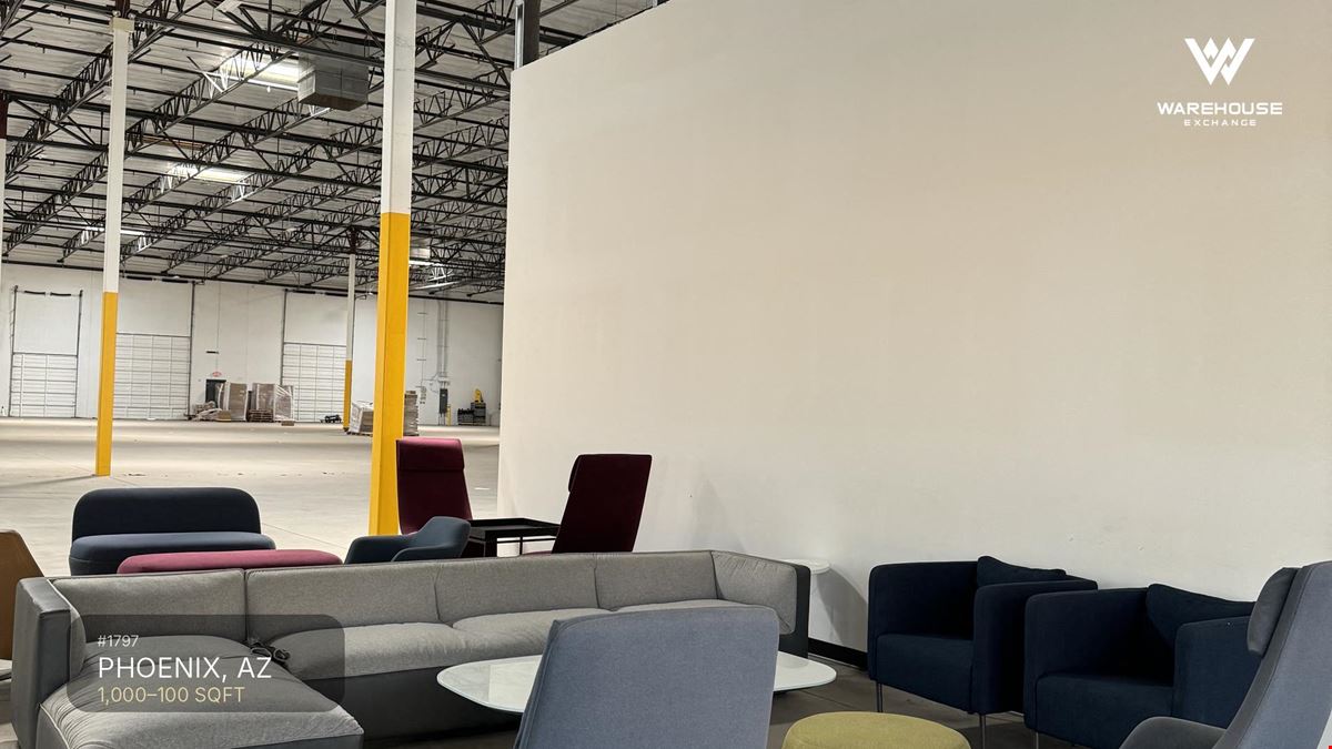 #1797 - Phoenix Warehouse Space for Rent