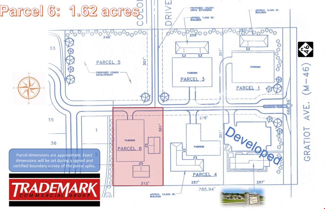 PARCEL 5: BUILT TO SUIT