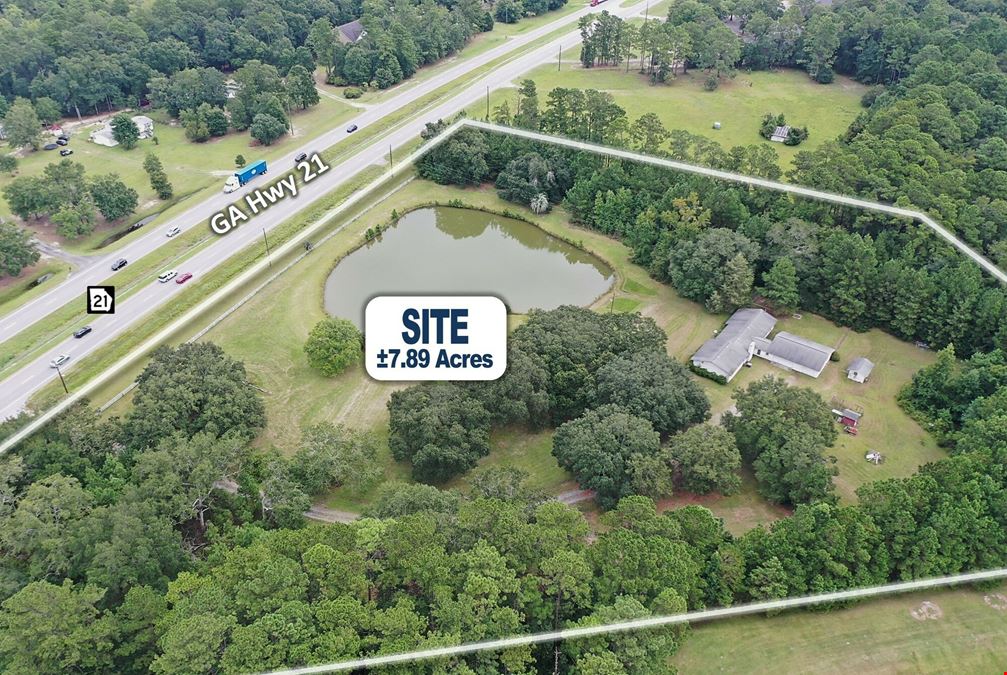 ±7.89 Acres Along GA Highway 21 | For Sale