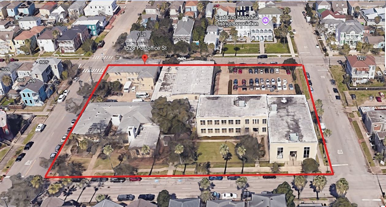 1528 Post Office St, Galveston, TX 77550- Galveston ALF Post Office Campus