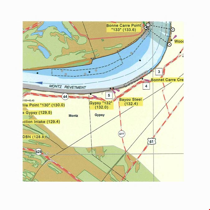 +/- 7.6 total Acres with River Frontage