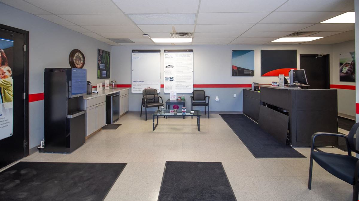 Drive-in ready 2-bay shop 