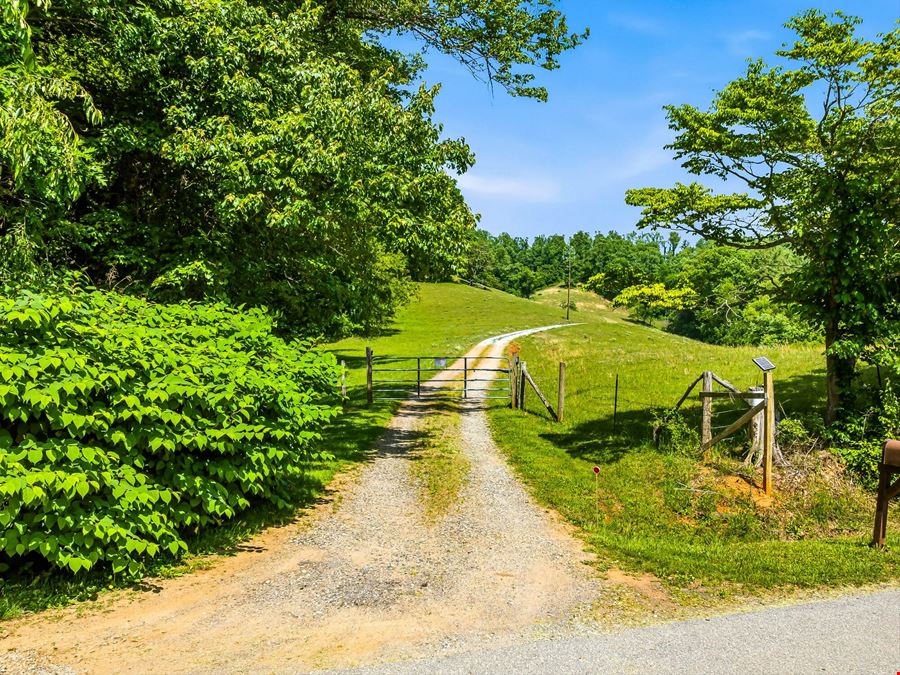 Rare South Asheville Estate Farm on ±80 Acres