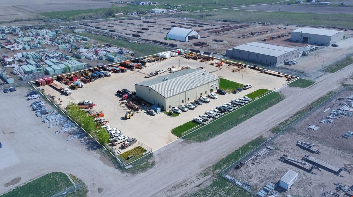 ±10,000 SF Shop | ±3.32 Acre Fenced Concrete Yard