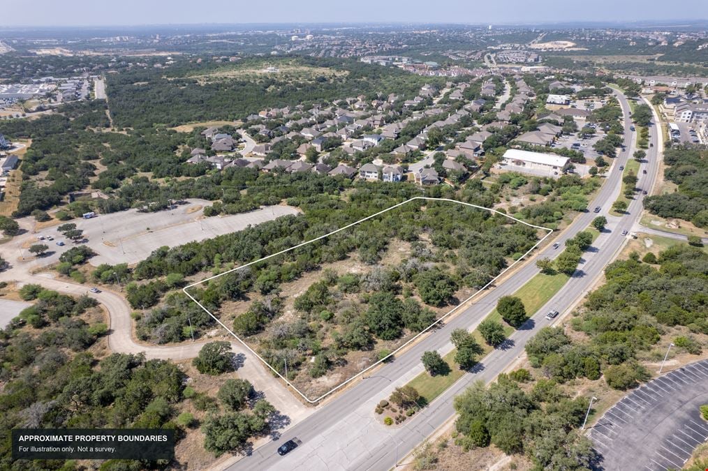 3.75 AC Development Site on Stone Oak Pkwy, Zoned C-3
