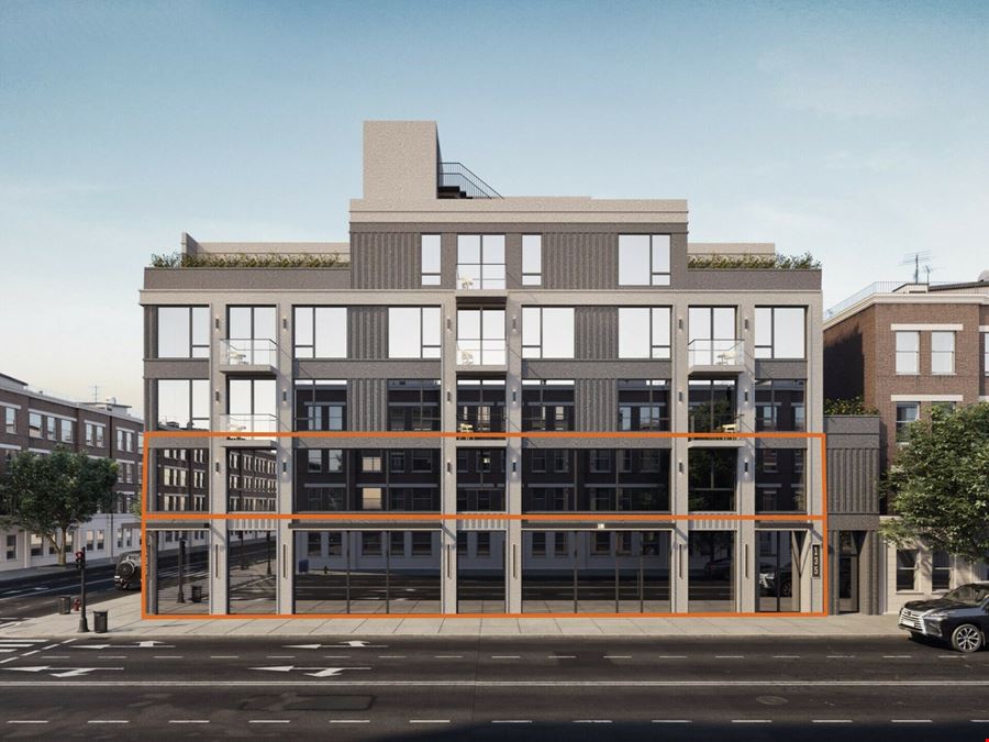 1,500 - 1,850 SF | 333 Bedford Ave | Newly Developed Corner Retail & Community Facility for Lease in Prime Williamsburg