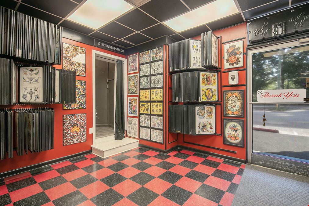 Former Tattoo Shop Site – Ideal for Owner-User
