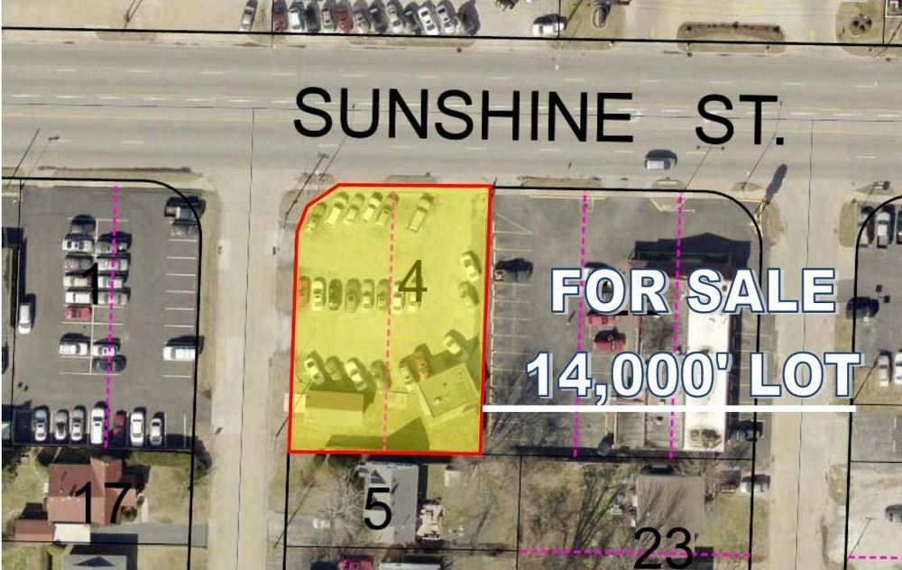 14,000' Lot For Sale or Lease on Sunshine & Ferguson