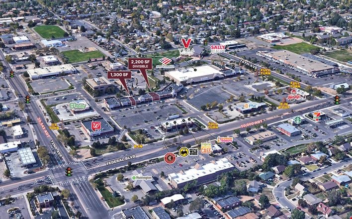 Preview of Retail space for Rent at 72nd Avenue & Federal Boulevard - NWC