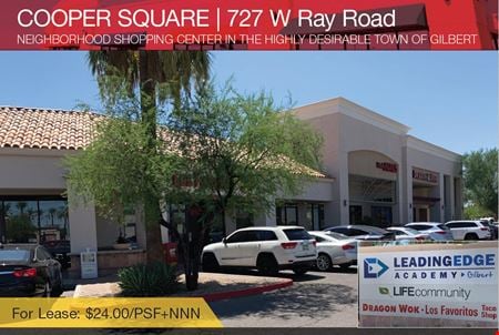 Preview of Retail space for Rent at 709 - 727 W Ray Rd