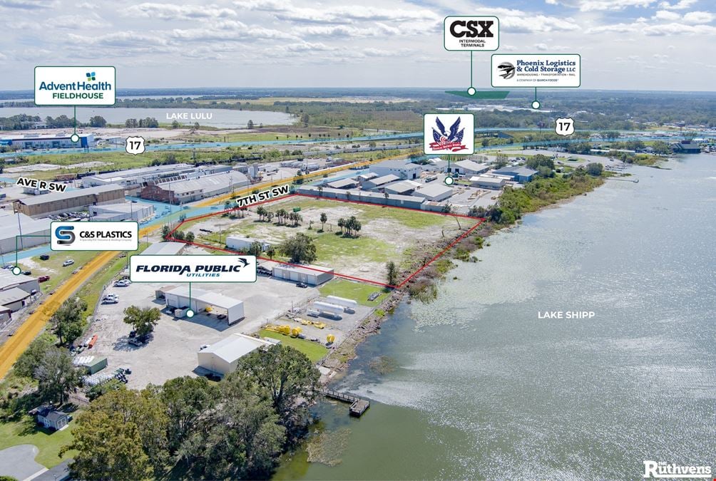 Chain of Lakes Lakefront Industrial Site