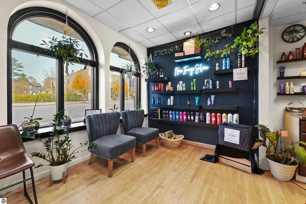 Historical Building (2,050 SF) and Business (Hair Salon)