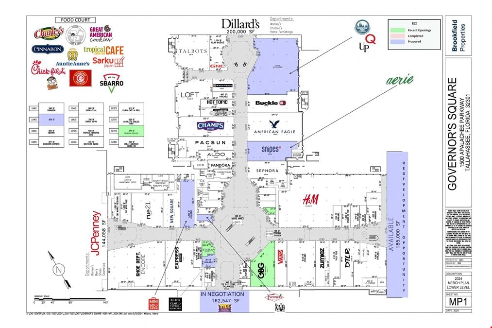Governor’s Square Mall Sears Outparcels