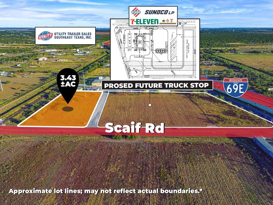 3.43± AC Pad Site | Zoned Light-Industrial | San, Benito, TX