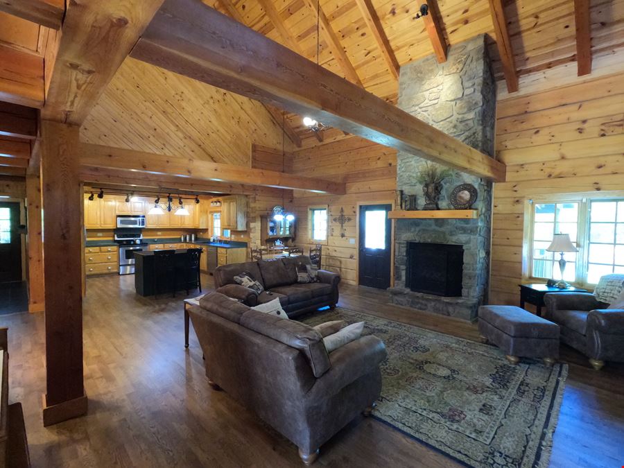 TRUE NORTH LOG HOME