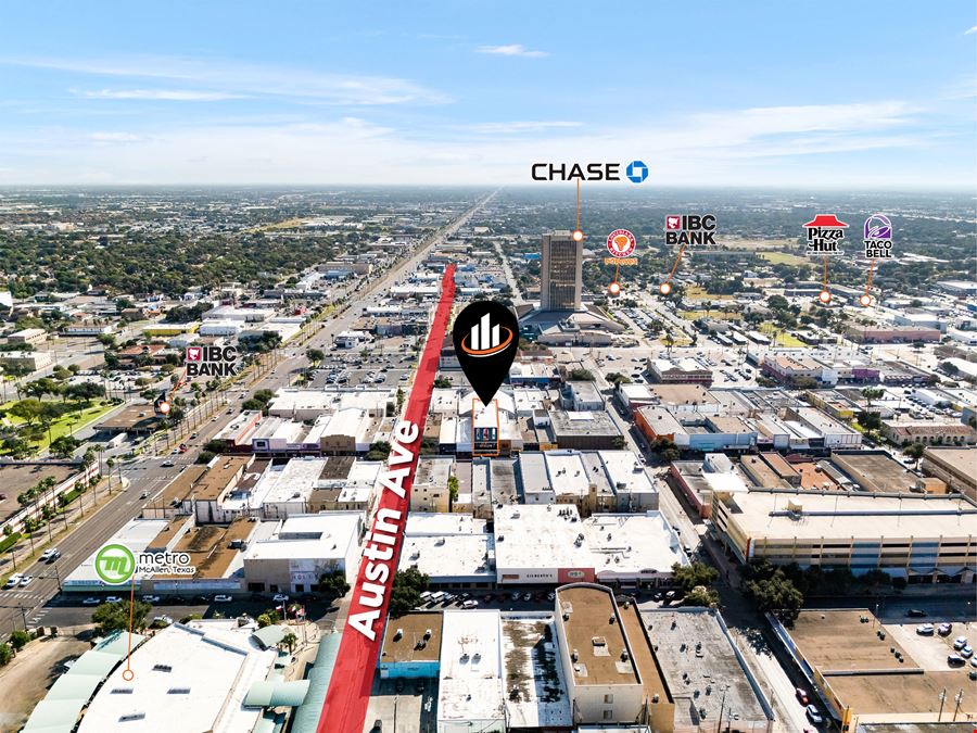 21,623 SF Prime Retail | Downtown | McAllen