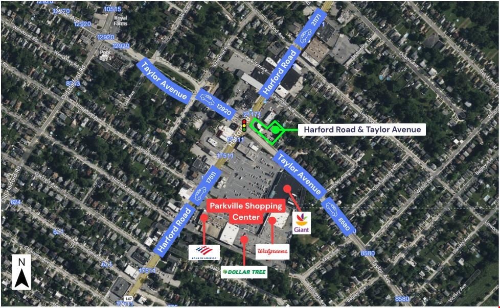 Harford Road & Taylor Avenue