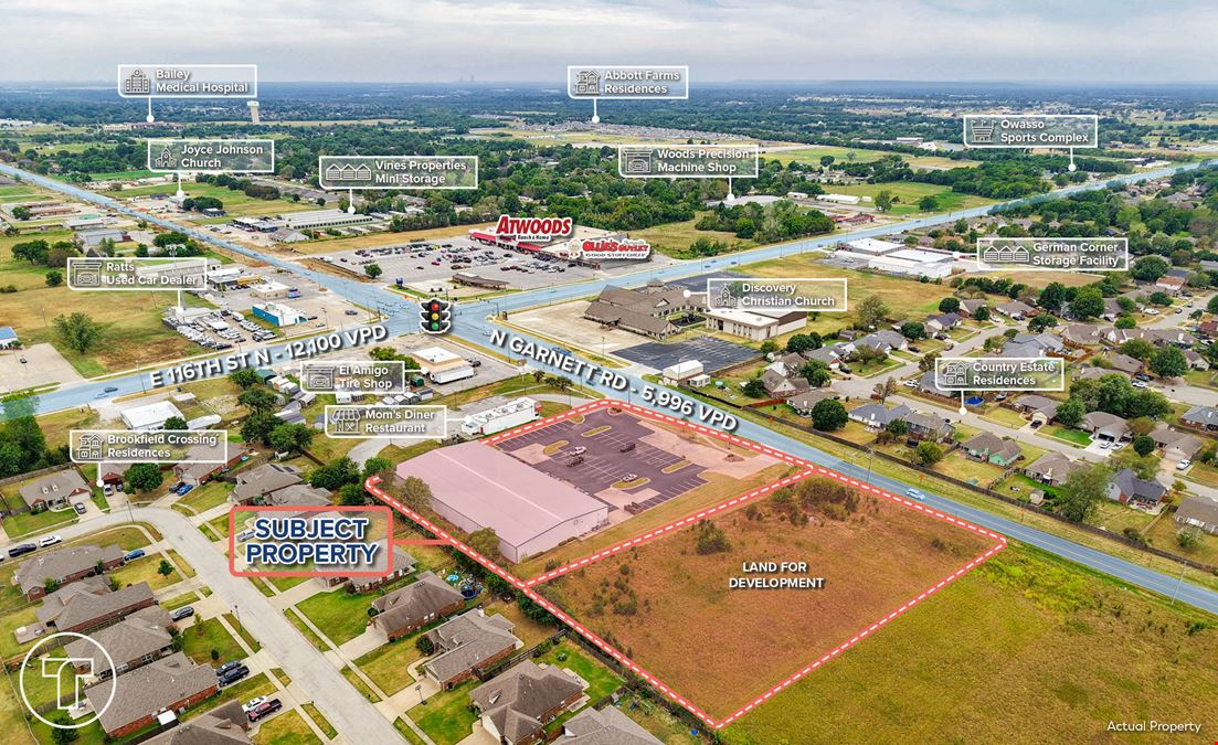Owasso/Collinsville Flex Industrial & Development Site