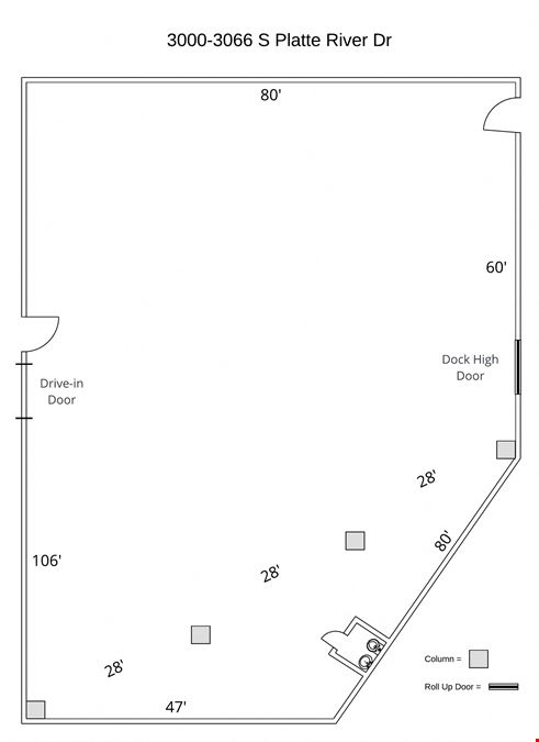 Santa Fe & Hampden: Industrial Service, Warehouse, or Manufacturing Space