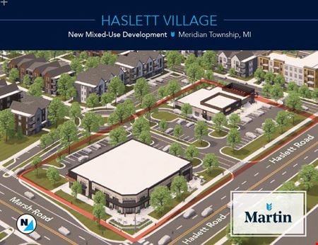 Preview of commercial space at 1621 Haslett Rd