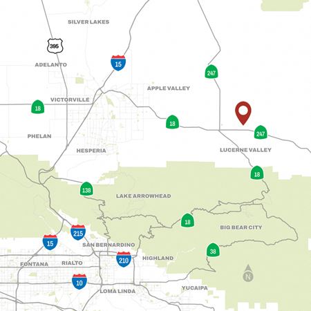 Preview of VacantLand space for Sale at SEC Rabbit Springs Rd. & Fairlane Rd