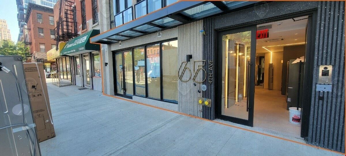 1,400 - 2,650 SF | 65 4th Avenue | Newly Developed Retail Space For Lease