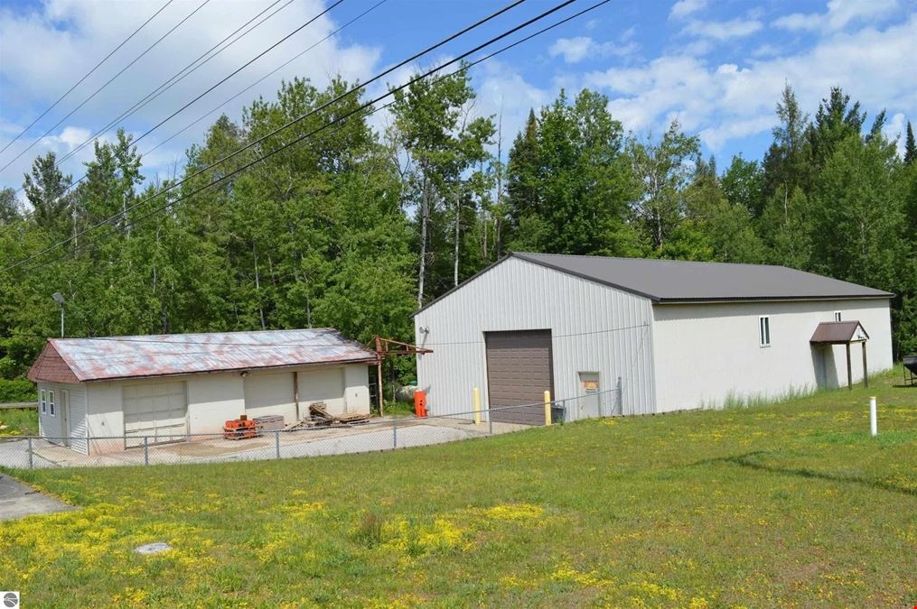 300 Ft of M-72 Frontage with 2 Acres of Flexible Office, Warehouse, and Fleet Space