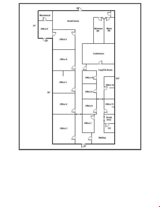 4,978 SF Office/Retail Space