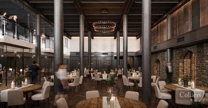 Front & Fulton | 29,000+ SF of retail, restaurant, and event space