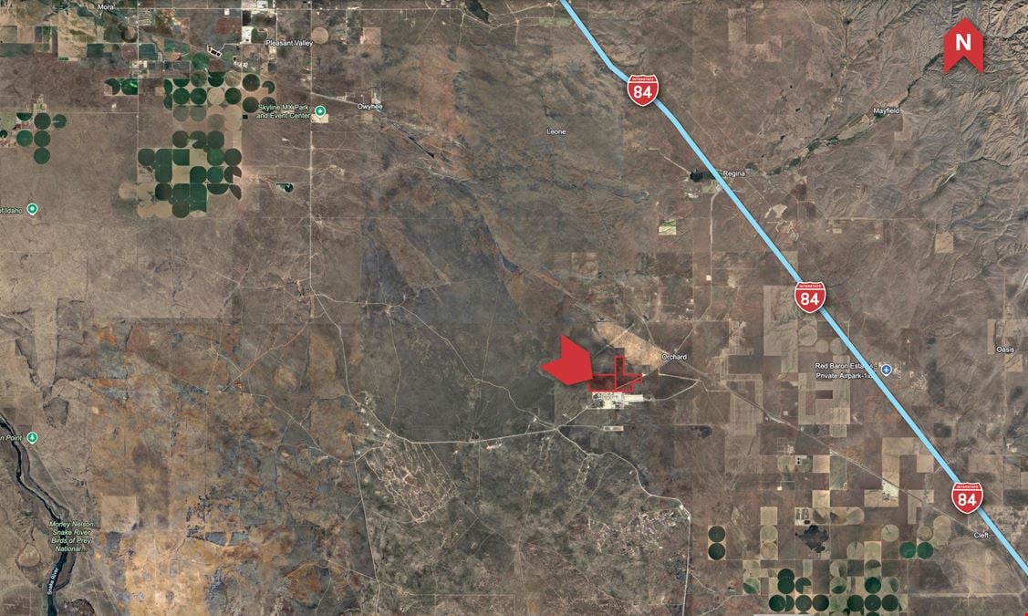 ±520 Acres, Orchard Access Rd