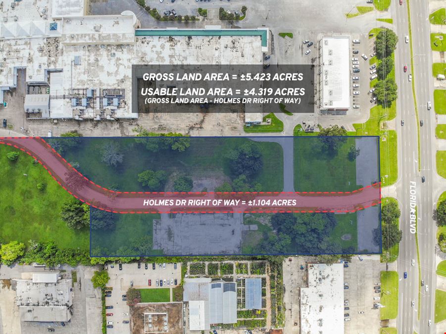 Florida Blvd Frontage Lot Adjacent to Bon Carre