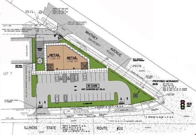 Preview of Retail space for Rent at 520 W IL Route 22