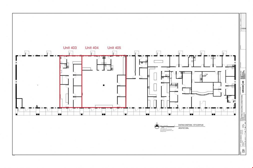 14201 Park Center Dr, Units 403, 404 & 405