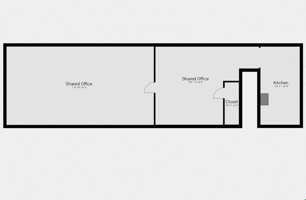 Standifer Gap Commercial Office with 10 Office Rooms | ±3,200 SF