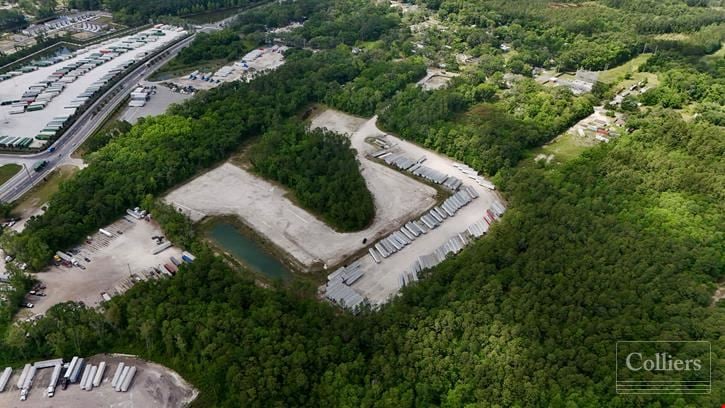 For Lease | 2± - 9.5± AC Westside IOS Yard on Old Kings Road